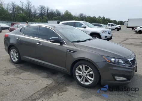 2013 Kia Optima Ex z USA, uszkodzony, nr VIN 5XXGN4A72DG108997